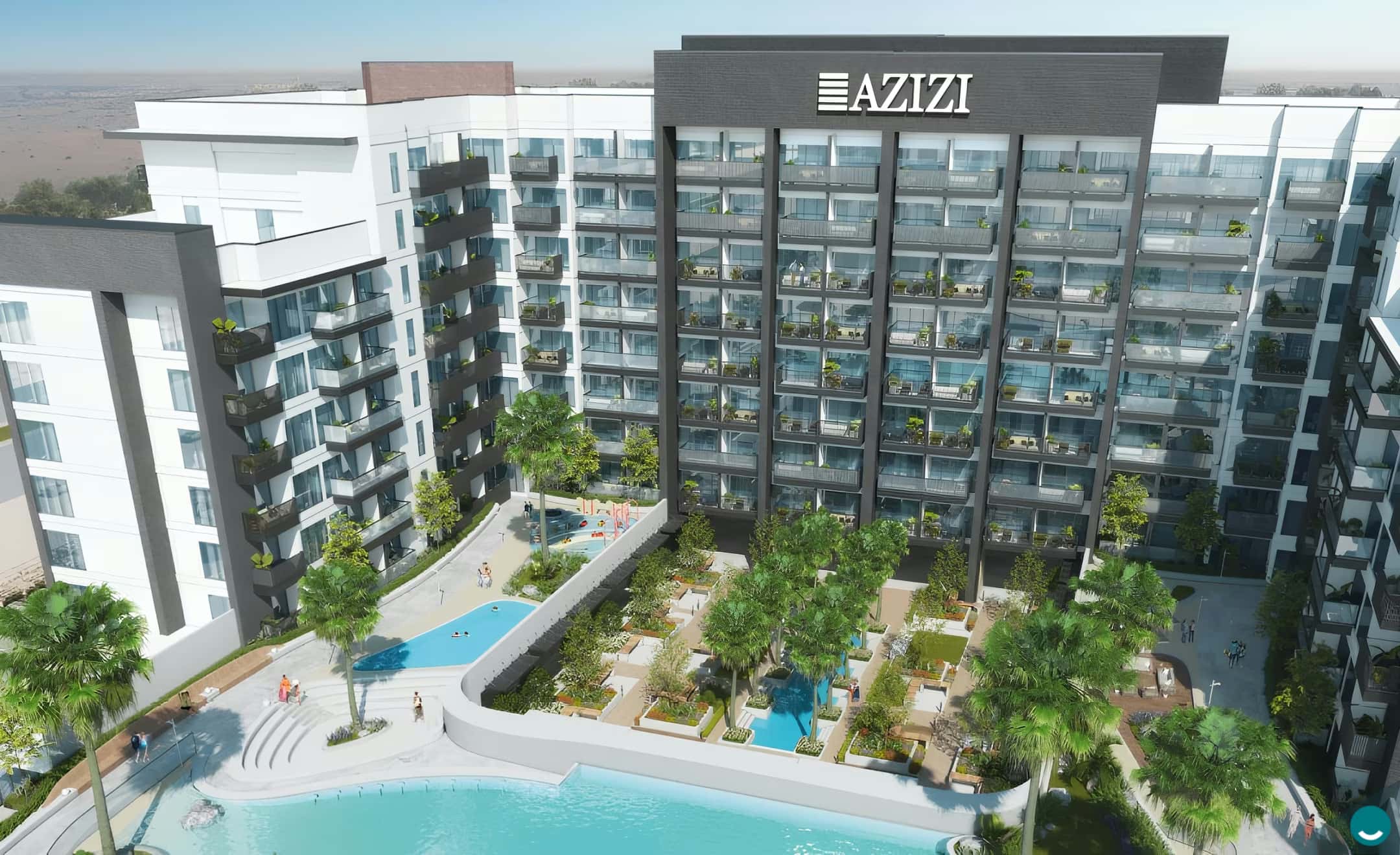 Azizi Beach Oasis Building 2