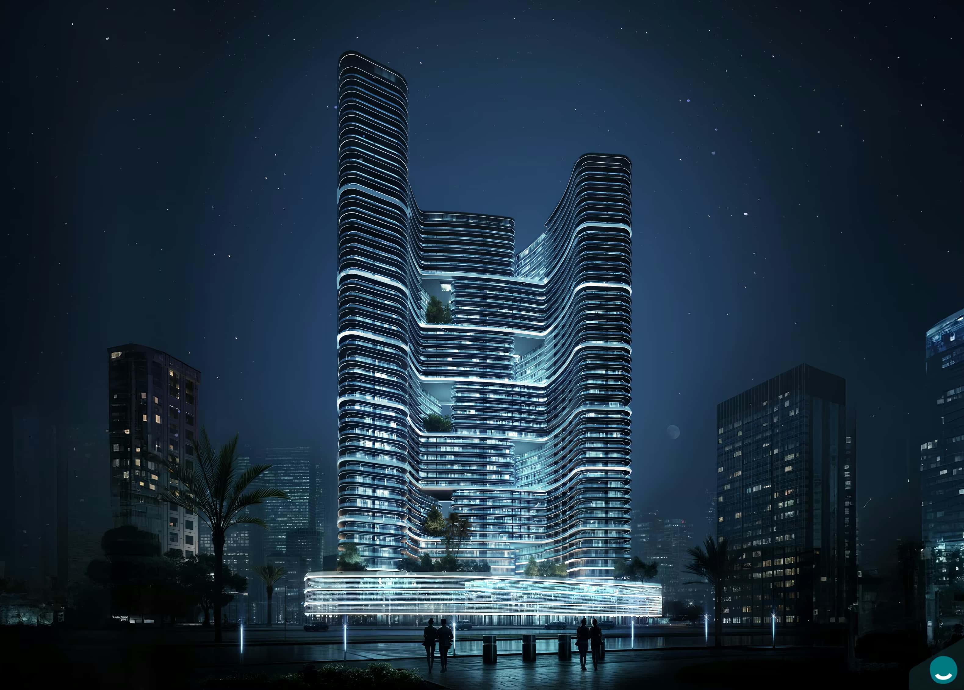 Binghatti Hills Building 1