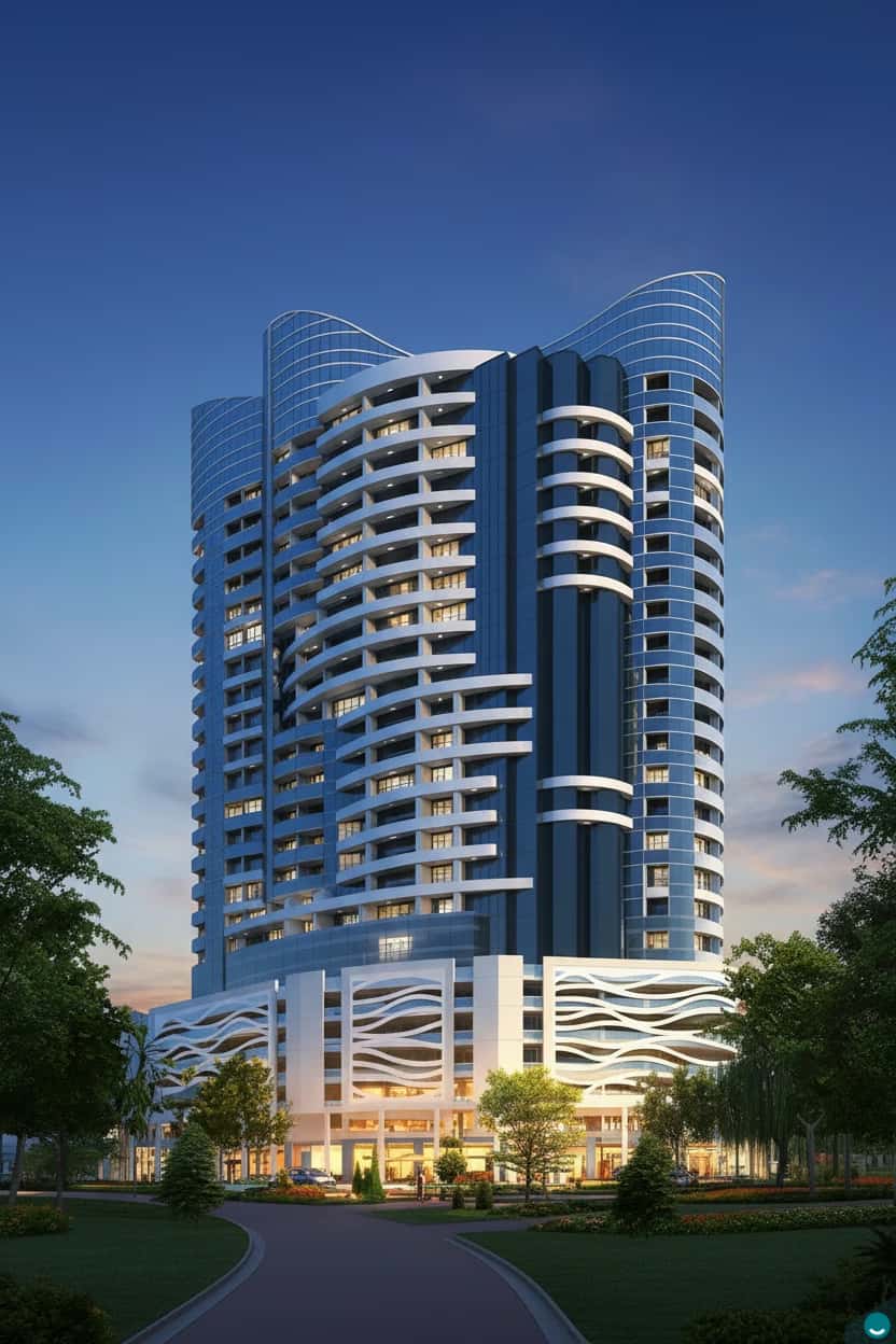 Blue Wave Tower