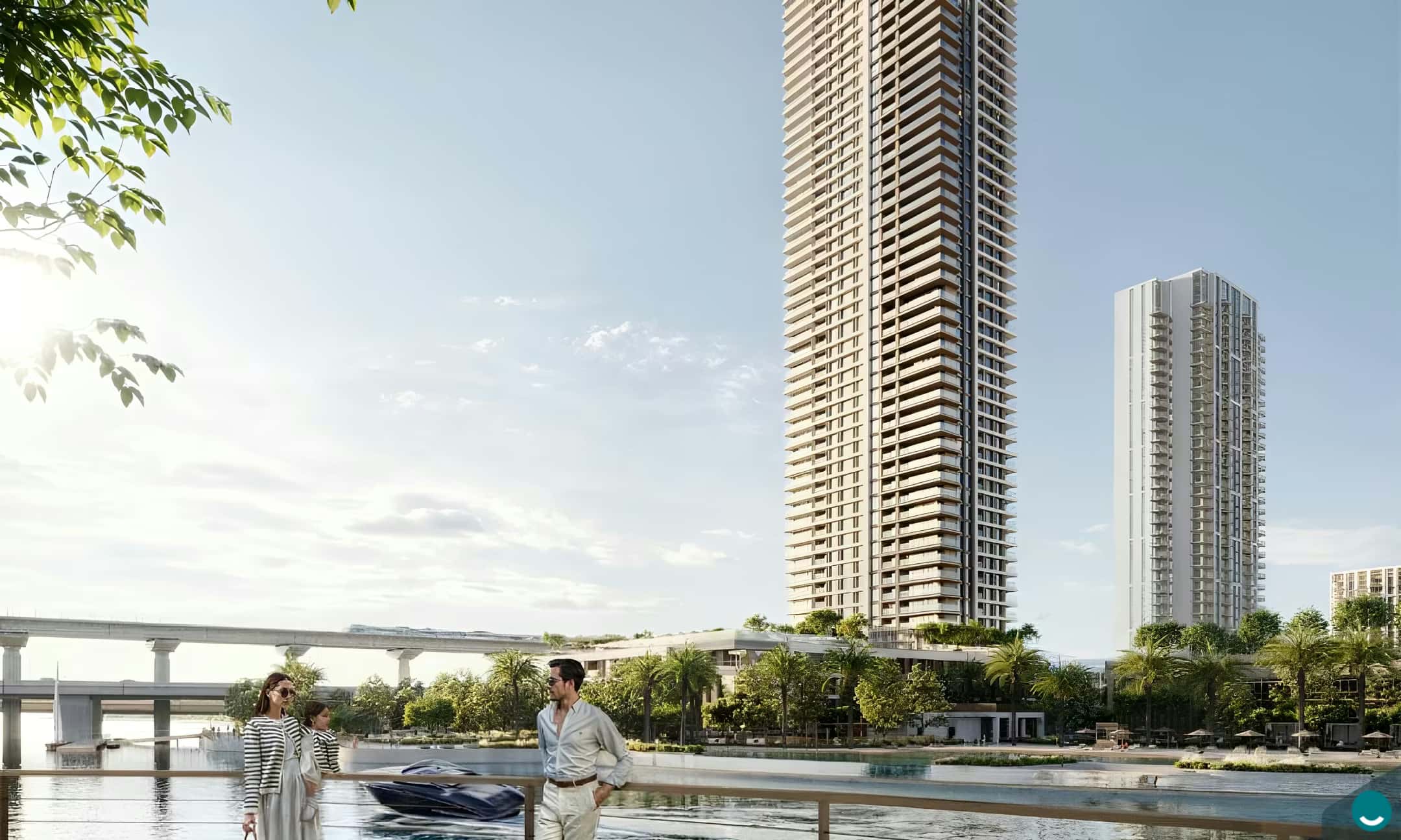 Palace Residences Creek Blue Podium