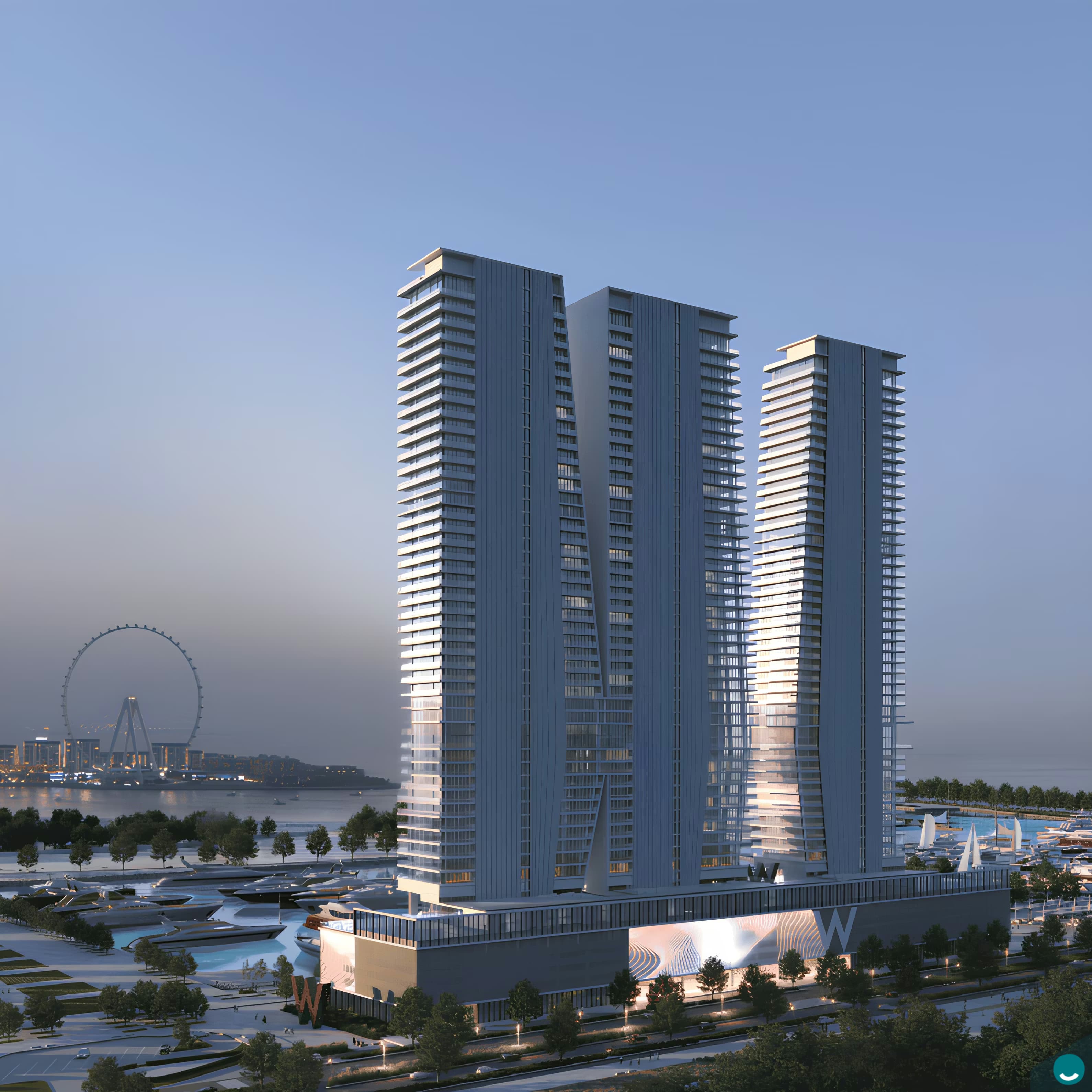W Residences At Dubai Harbour Tower 1