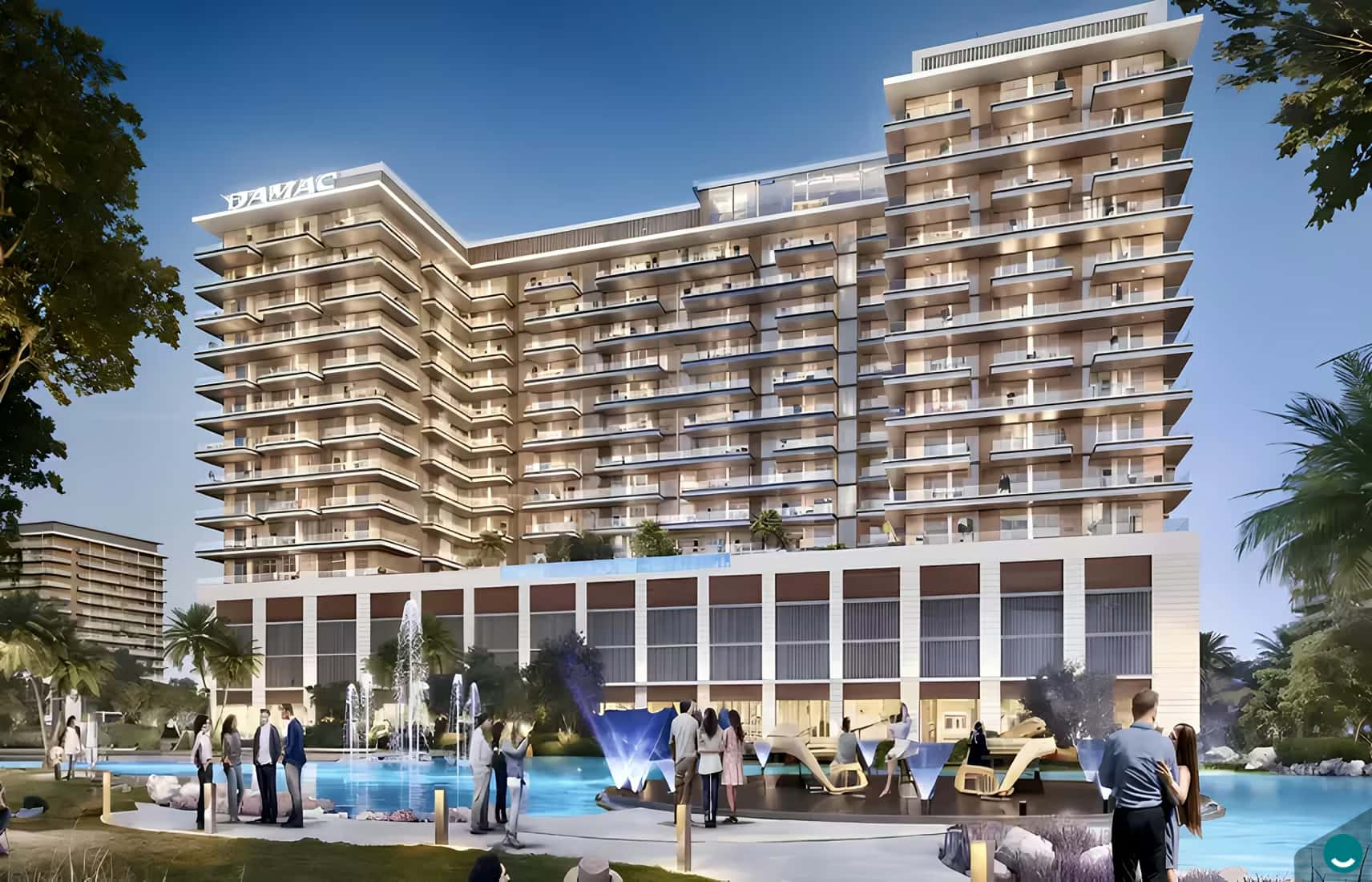 Damac Riverside Views - Azure 1