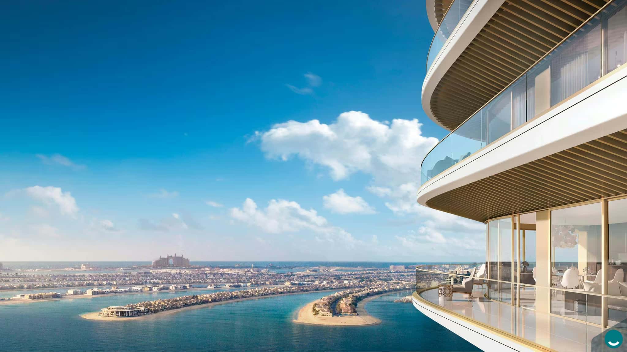 Grand Bleu Tower interiors by Elie Saab