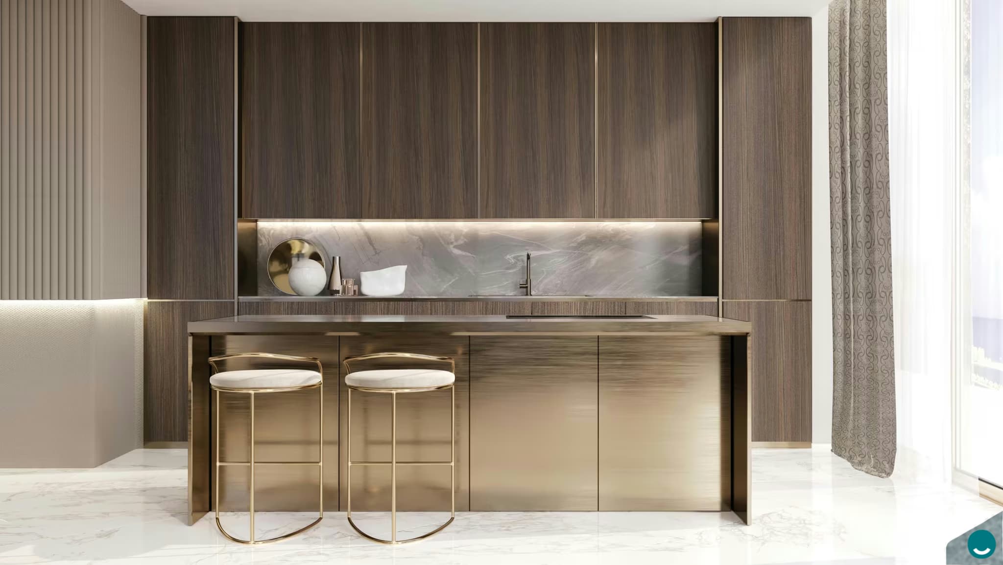 Grand Bleu Tower interiors by Elie Saab 4