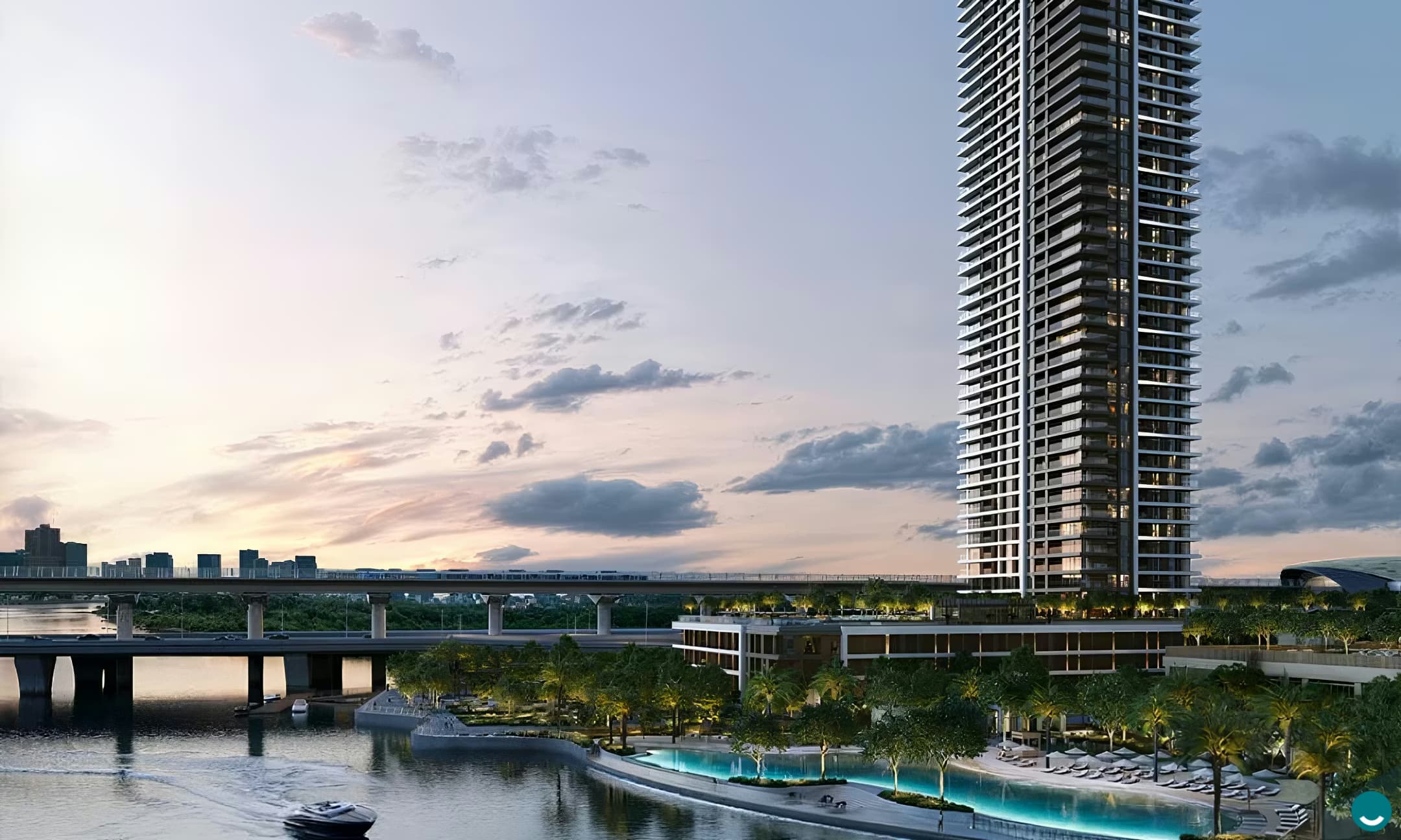 Palace Residences Creek Blue 2