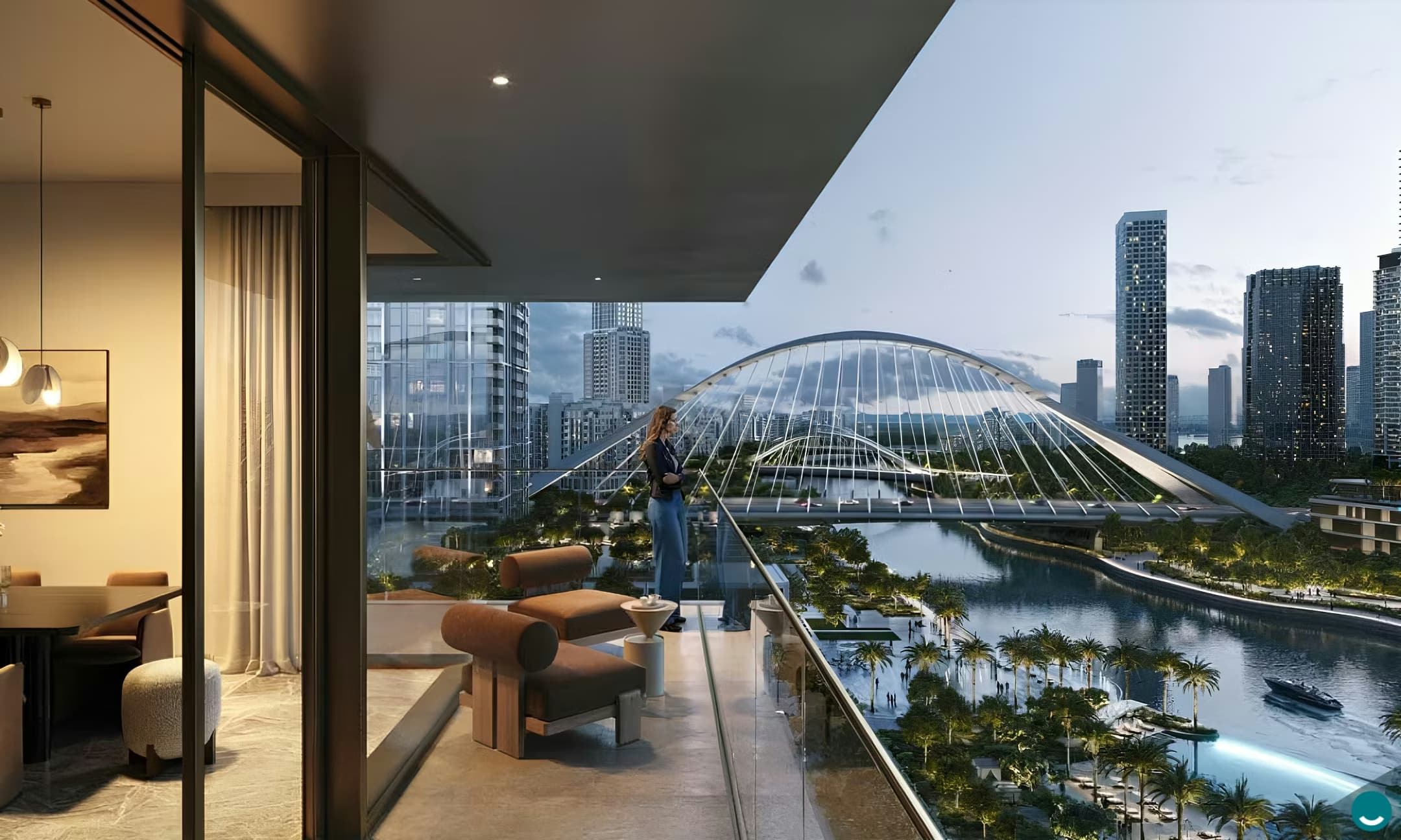Palace Residences Creek Blue 3