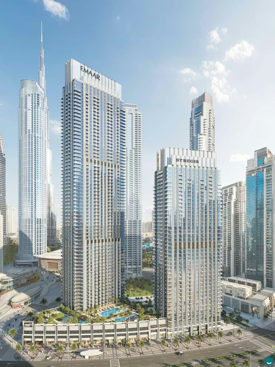 The St. Regis Residences, Downtown Dubai 2